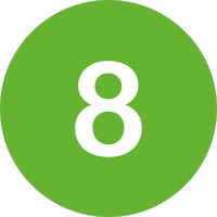 number 8 icon
